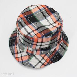 Great Cheap New Style Plaid Pattern Sun Hat for Kids