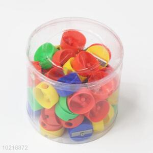 Round Shape Wholeslae  Plastic Mini Pencil Sharpener