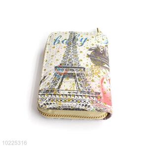 Custom Women Glitter Long Wallet Clutch Purse