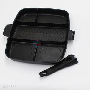 Black kitchen use multifunctional pan