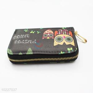 China Factory Ladies Owls Printing Clutch Purse