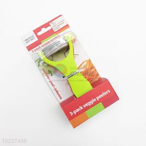 3-pack veggie peelers serrate julienne