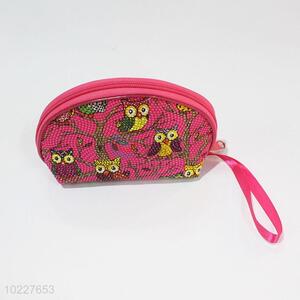 Wholesale Nice Owl Pattern Coin Bag with Wrist Strap