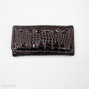 Animal ski pattern <em>envelope</em> ladies pu leather long wallet women