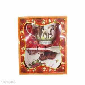 Wholesale top quality cup/saucer/spoon set