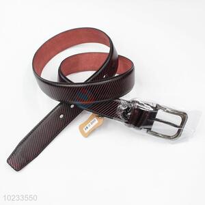 Twill Design Men's Fahion Faux <em>Leather</em> <em>Belt</em>