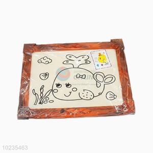 Fashion style best wooden-frame mud painting