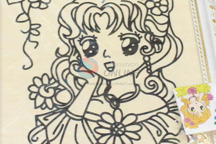 Low price new style mud painting