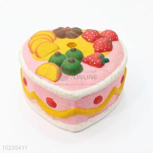 Popular low price daily use cake shape money box