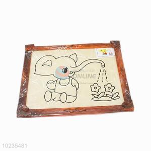 Wholesale cool best fashion wooden-frame mud painting