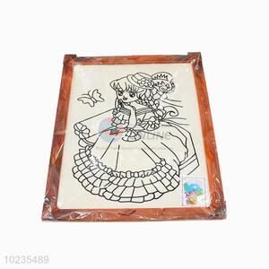 Cool top quality wooden-frame mud painting