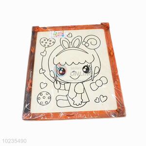 Best fashion low price wooden-frame mud painting