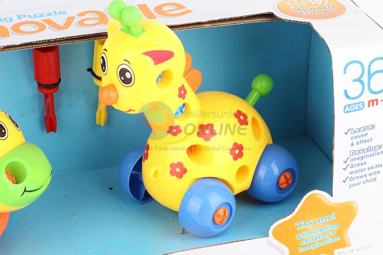 Cute Design Removable Animal Shape Toy Vehicle For Children