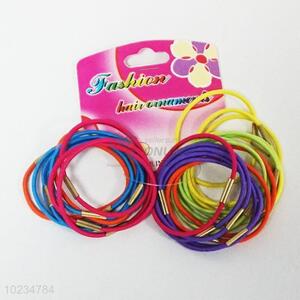 Fashion eslastic colorful hair ring for women