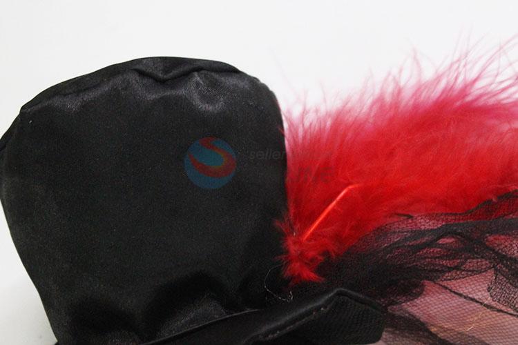 Hot sale elegant hair clasp with hat/party decorative hair accessories