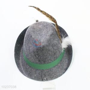 Wholesale popular grey billycock/hat