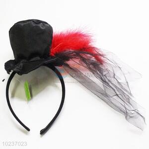 Hot sale elegant hair clasp with hat/party decorative hair accessories