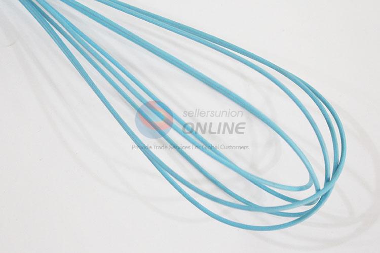 Hot sale blue stainless steel egg whisk,egg beater