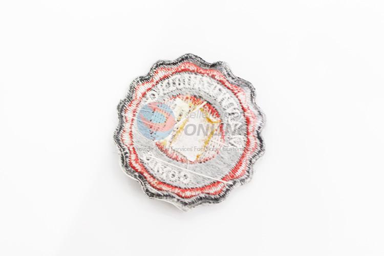 Hot selling classic embroidery badge brooch