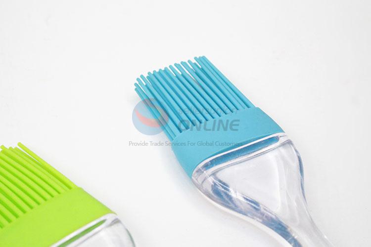 Siliconee Kitchen Cleaning Brush with Plastic Handle