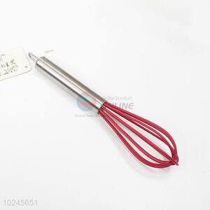 Stailess Steel Egg Whisk with Silicone Heads