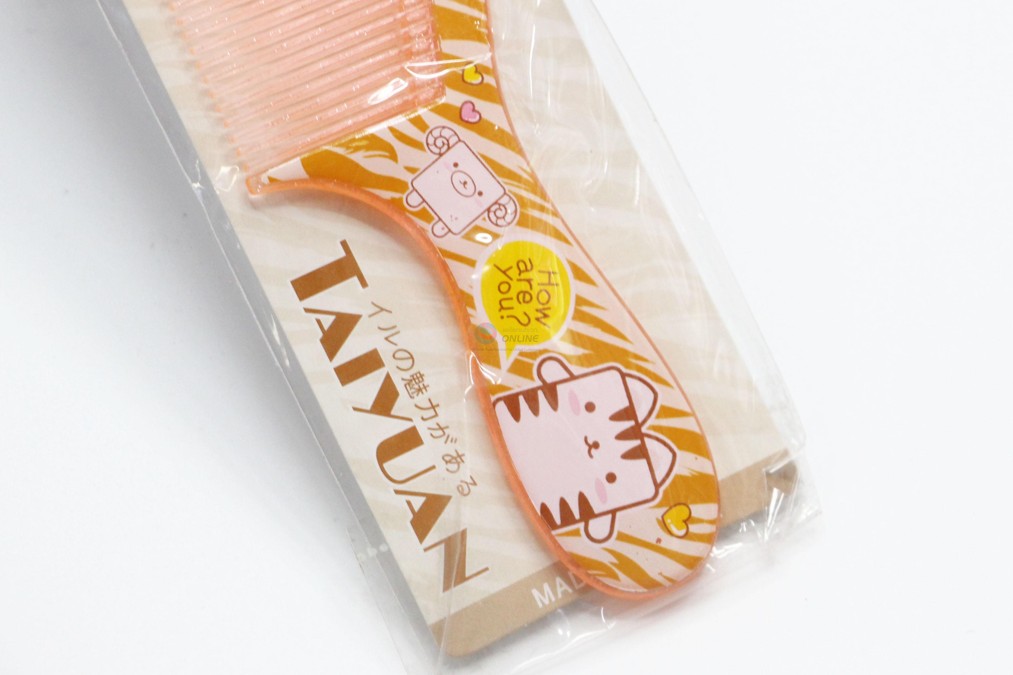 Eco-friendly Cartoon Plastic Comb