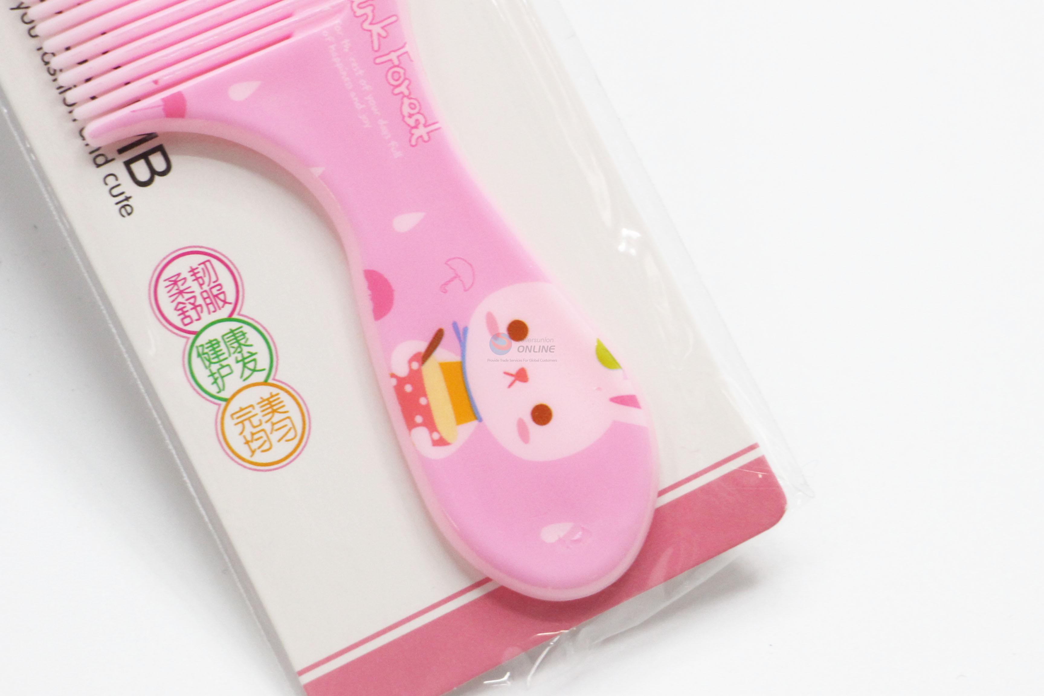 Factory Price Cartoon Plastic Comb
