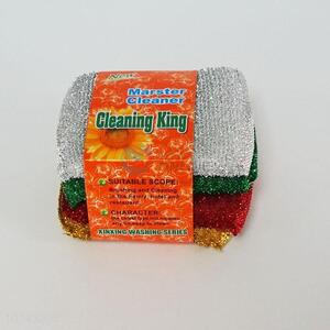 Best Quality 4 Pieces Scouring Pad Kichen Cleaning Sponge