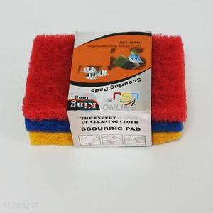 Wholesale 3Pieces Scouring Sponge Cleaning Sponge Cleaning Pad