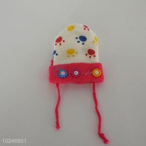 Best Selling Footprint Pattern Baby Hat for Sale