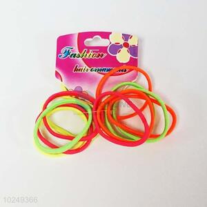 Girls colorful hot sale elastic band for hair with wholesale price