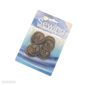 Household 4 Holes Round Sewing Buttons Plastic Button