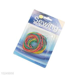 High Elasticity Colored Rubber Band Rings