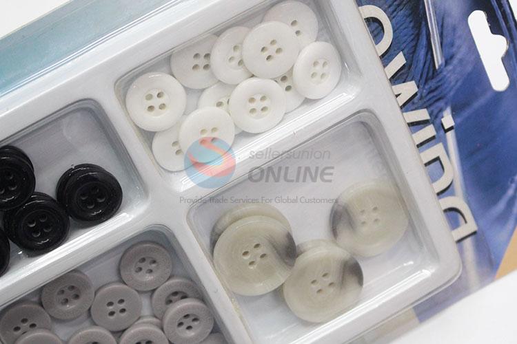 Wholesale 4 Holes Plastic Coat Button for Garment