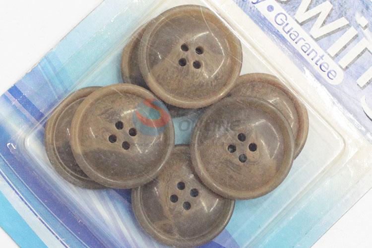 Household 4 Holes Round Sewing Buttons Plastic Button