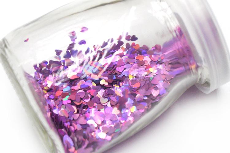 Good Quality Heart Shape Laser Color Glitter Powder