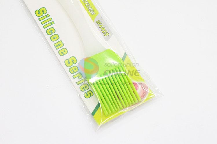 Cheap top quality green bbq brush