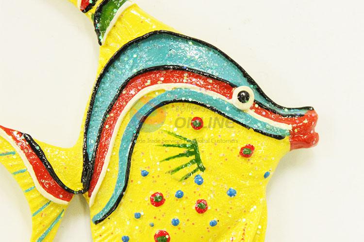 Yellow Fish Shaped Fridge Magnet/Refrigerator Magnet