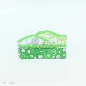 New arrival cute shape green tinplate money/saving box