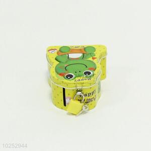 Frog Pattern Money Box With Lock