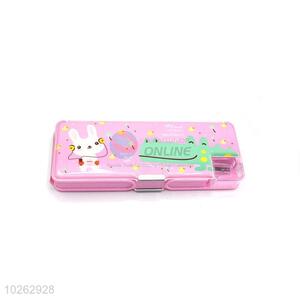 Factory Supply Cartoon Iron Pencil Box for Student