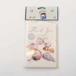 Exquisite Shell Pattern Paper Wishes Card/<em>Thanksgiving</em> <em>Day</em> Card