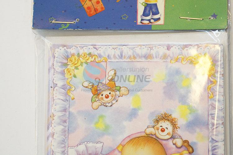 Cartoon Cute Baby Pattern Paper Gift Cards Greeting Wishes Cards