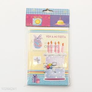Simple Style Exquisite Pattern Paper Greeting Card/Birthday Gift Card