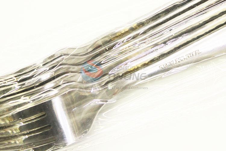 Wholesale cheap high sales 6pcs forks