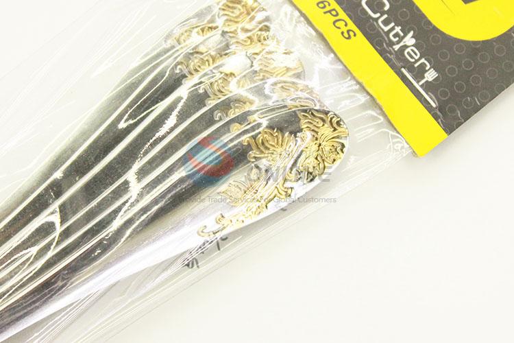 Factory price wholesale top quality 6pcs spoons