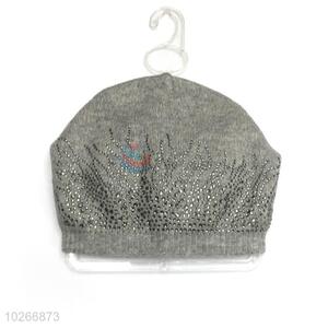 Creative Hot Drilling Leisure Cap Fashion Wool Beanie