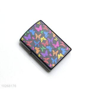 Colorful Butterflies Printed Stainless Iron Lighters for Sale