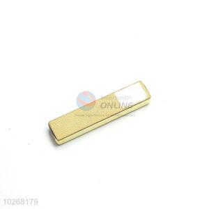 Factory High Quality Golden Stainless Iron USB Lighters for Sale