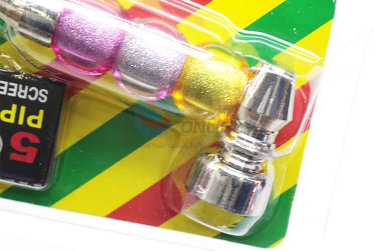 Beautiful Nice Metal Tobacco Pipe for Sale